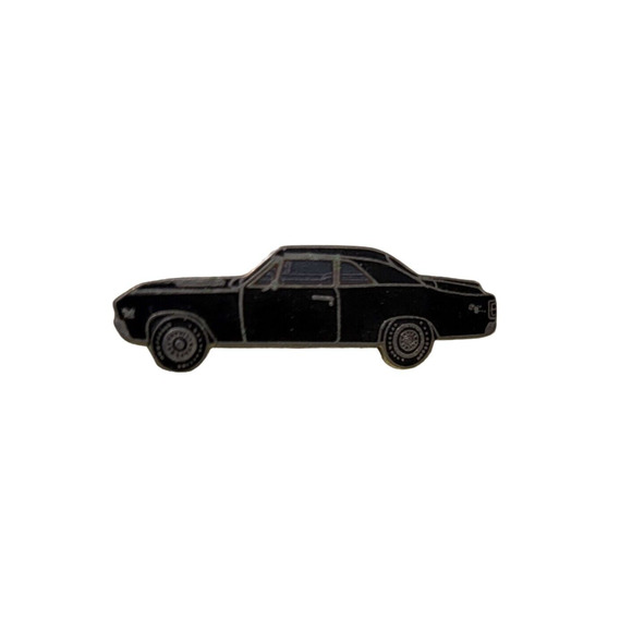 Unbranded Other - Vtg Hat Pin Classic Car Black 1967 Chevrolet Chevelle Tie Lapel Push Pin MCM